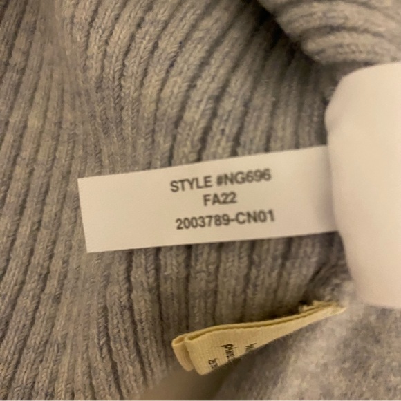 NWT Madewell Small Blue It’s Gonna Be Me Cropped Sweater - Picture 9 of 14